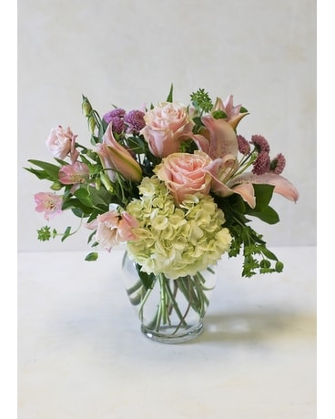 Blushing Beauty Flower Arrangement